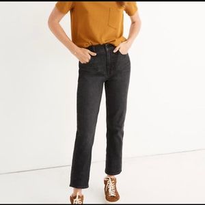 Madewell Perfect vintage crop jean in Sumner wash